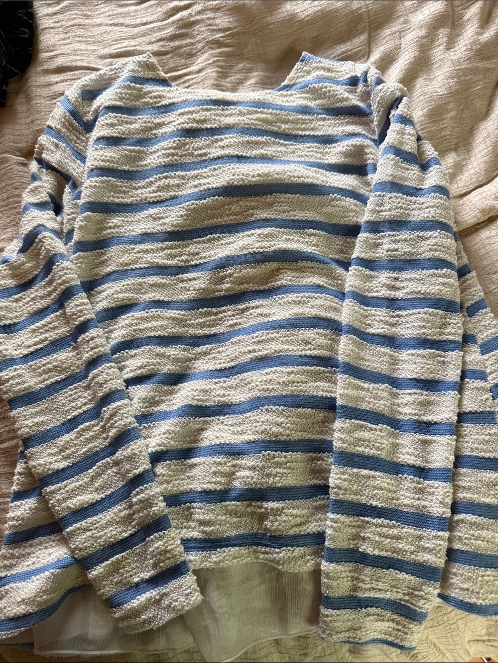 Anthropologie Sullivan + James Twist Back Lace Top medium